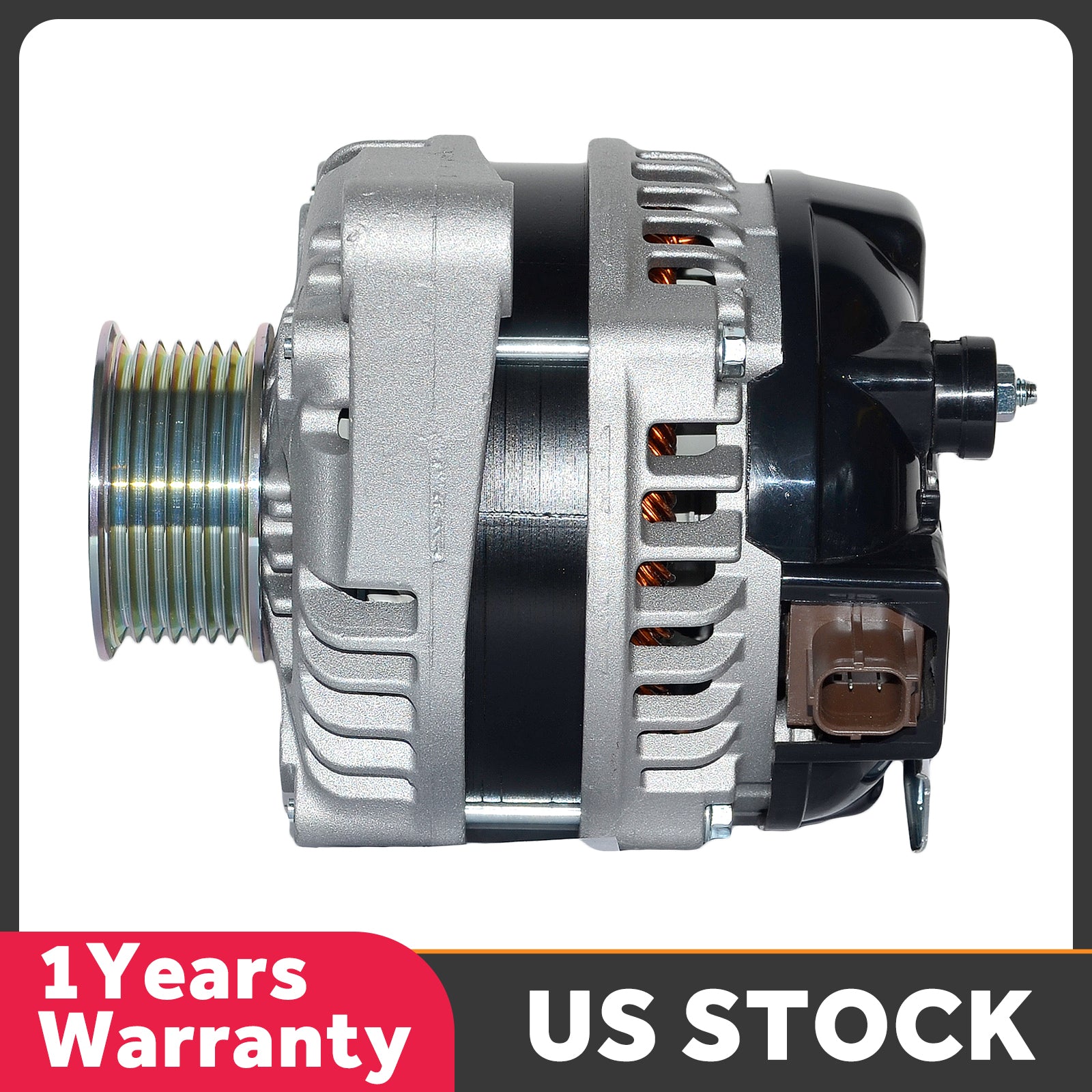 Zevyle High-Output Alternator - Fits 2008-2012 Honda Accord, Acura TSX 2.4L