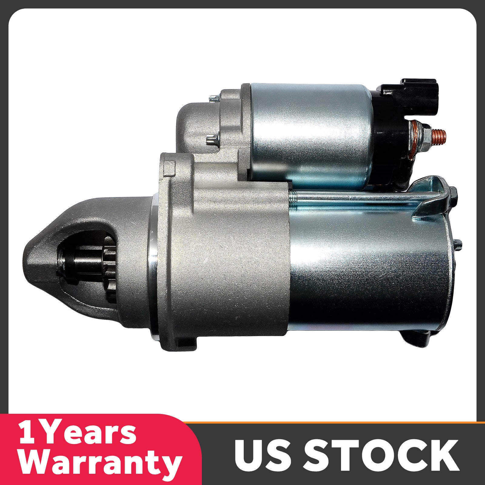 Zevyle Starter Motor - Fits 2006-2010 Hyundai Sonata, Santa Fe, Kia Optima, Rondo 2.4L