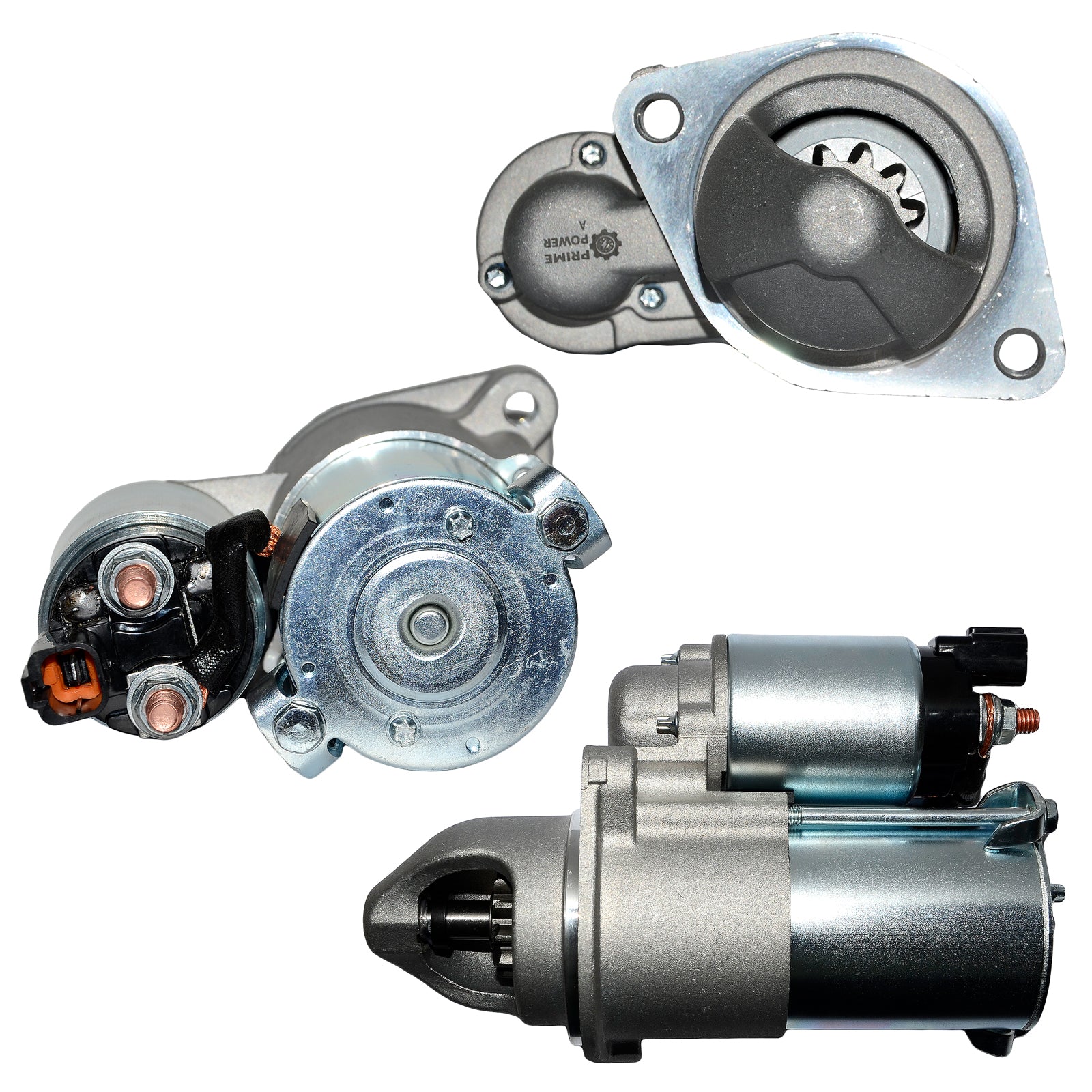 Zevyle Starter Motor - Fits 2006-2010 Hyundai Sonata, Santa Fe, Kia Optima, Rondo 2.4L