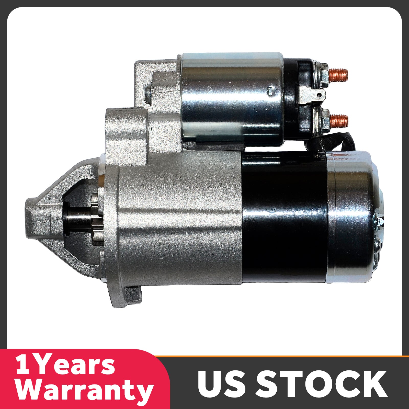 Zevyle Starter Motor - Fits 2001-2006 Hyundai Santa Fe, 2004-2006 Kia Amanti 2.7L & 3.5L